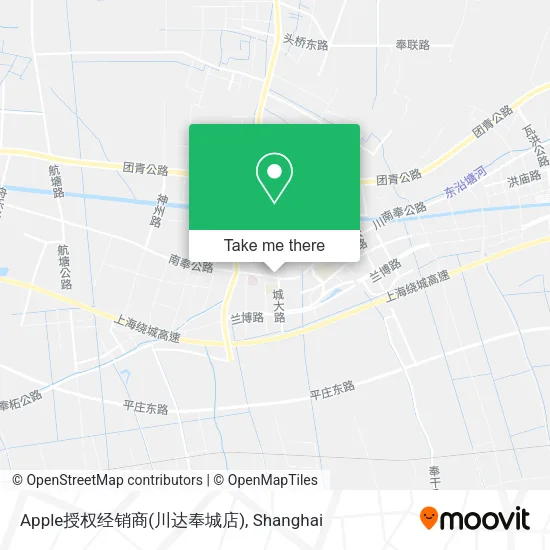 Apple授权经销商(川达奉城店) map
