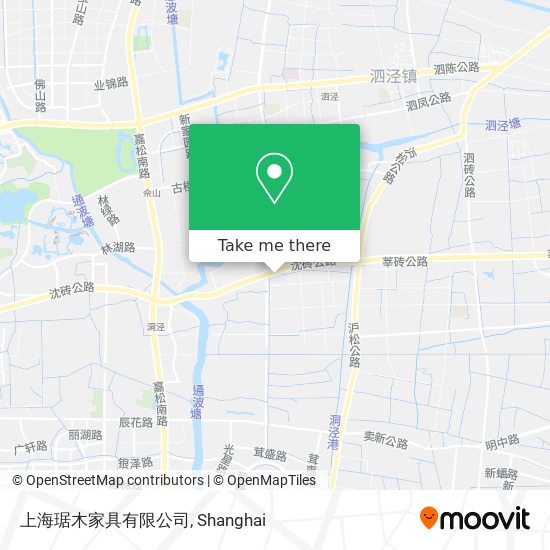 上海琚木家具有限公司 map