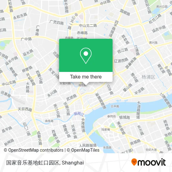 国家音乐基地虹口园区 map