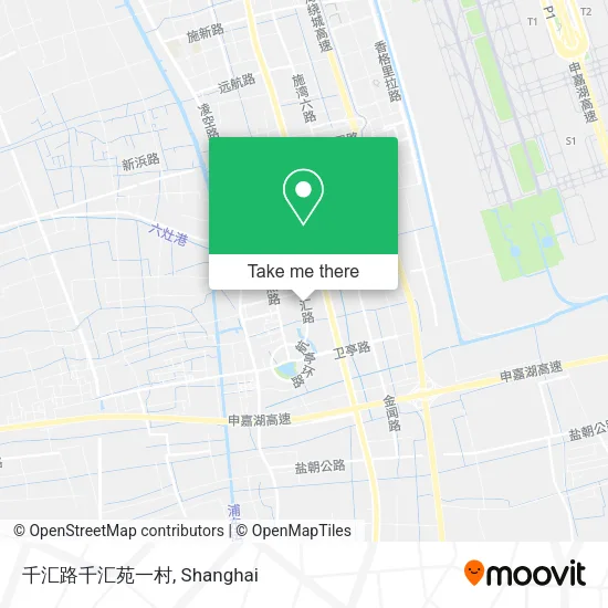 千汇路千汇苑一村 map