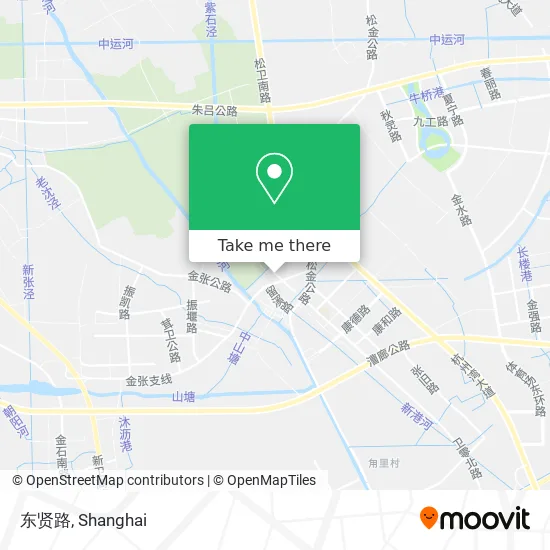 东贤路 map