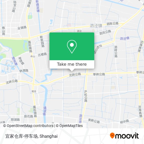 宜家仓库-停车场 map