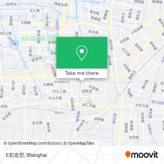 E彩造型 map