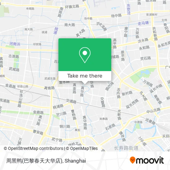 周黑鸭(巴黎春天大华店) map