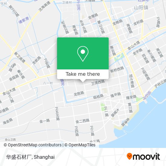 华盛石材厂 map