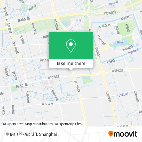 良信电器-东北门 map