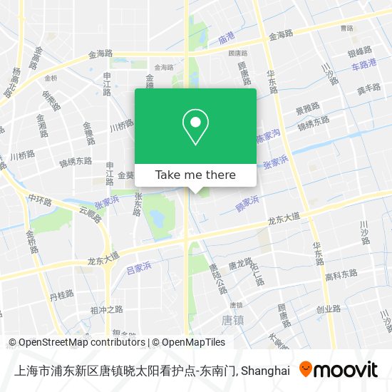 上海市浦东新区唐镇晓太阳看护点-东南门 map
