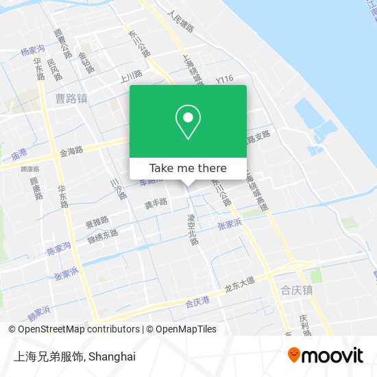 上海兄弟服饰 map
