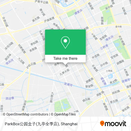ParkBox公园盒子(九亭全季店) map