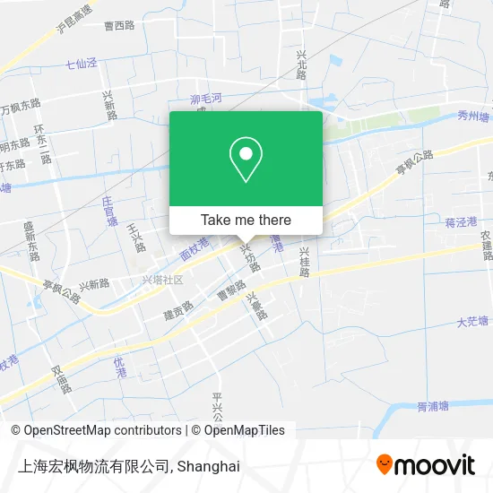 上海宏枫物流有限公司 map