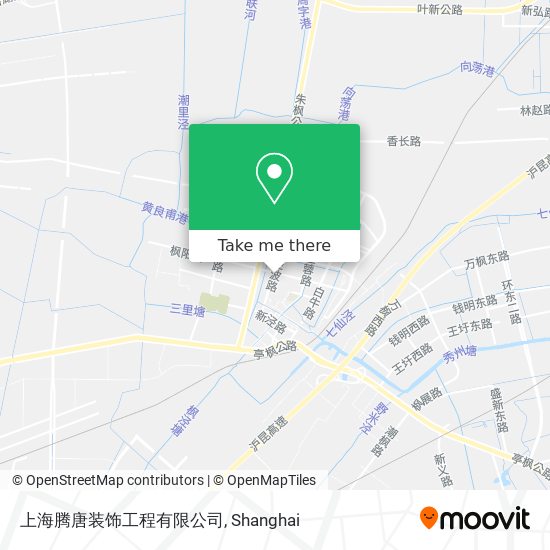 上海腾唐装饰工程有限公司 map