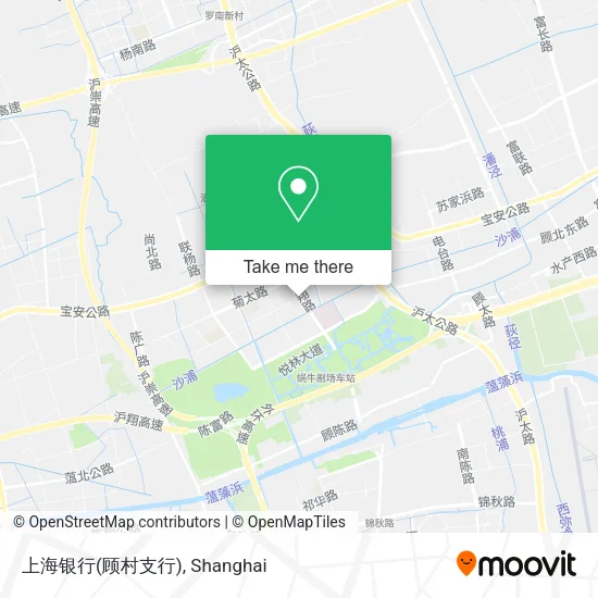 上海银行(顾村支行) map