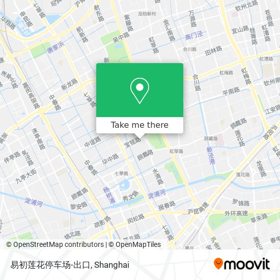 易初莲花停车场-出口 map