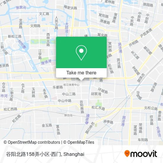 谷阳北路158弄小区-西门 map