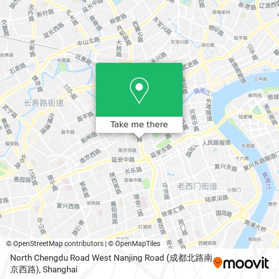 North Chengdu Road West Nanjing Road (成都北路南京西路) map