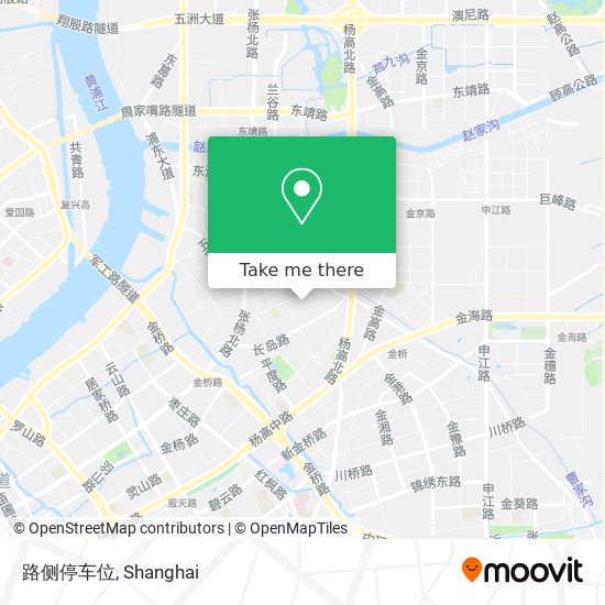 路侧停车位 map