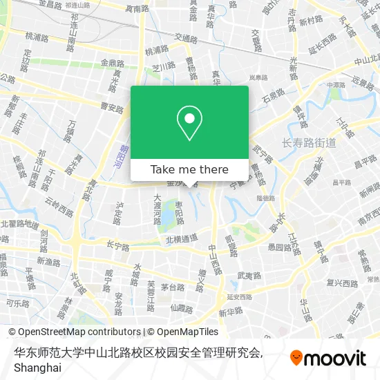 华东师范大学中山北路校区校园安全管理研究会 map