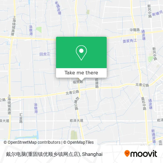 戴尔电脑(重固镇优顺乡镇网点店) map