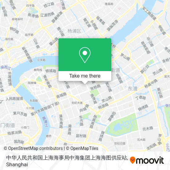 中华人民共和国上海海事局中海集团上海海图供应站 map