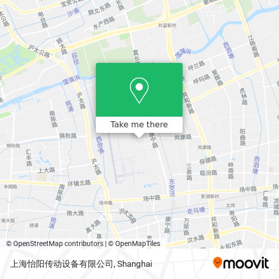 上海怡阳传动设备有限公司 map