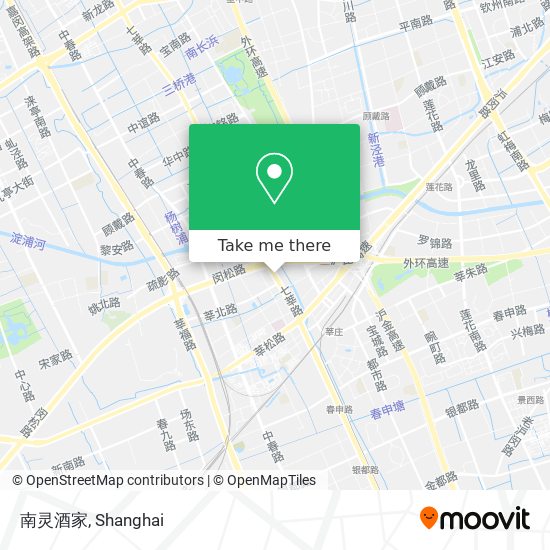 南灵酒家 map