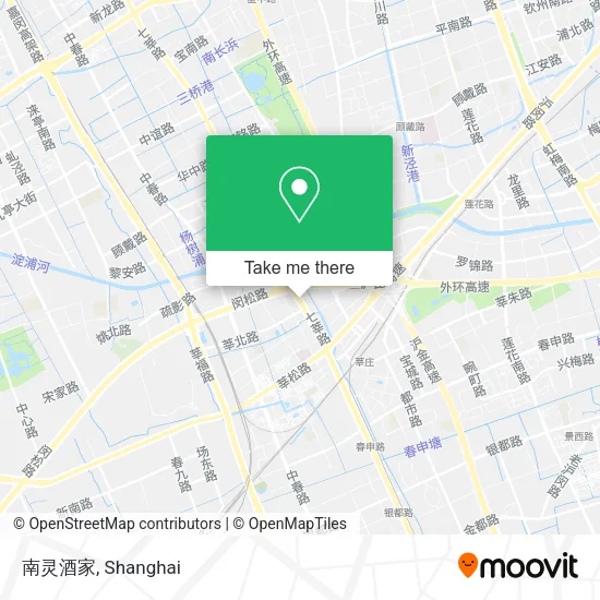 南灵酒家 map