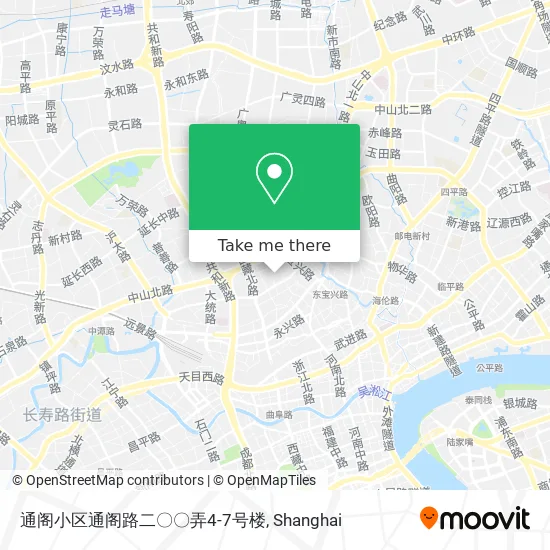 通阁小区通阁路二〇〇弄4-7号楼 map