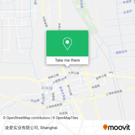 凌爱实业有限公司 map