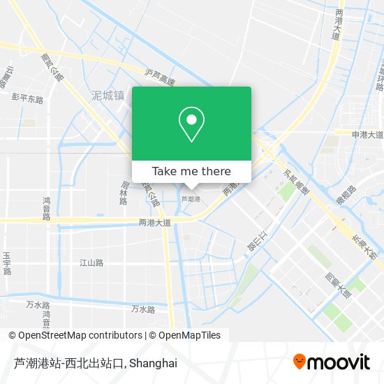 芦潮港站-西北出站口 map