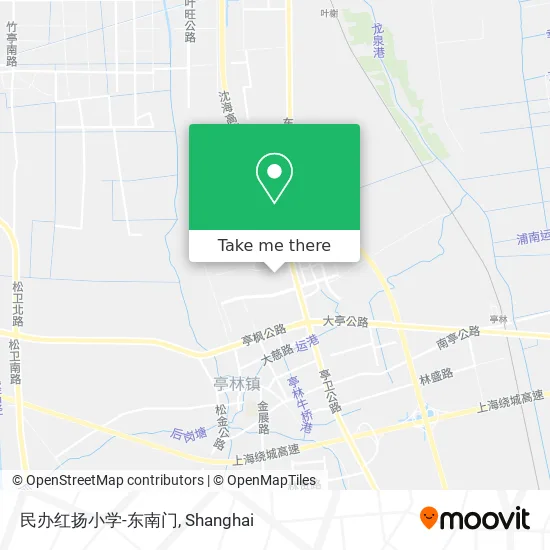 民办红扬小学-东南门 map