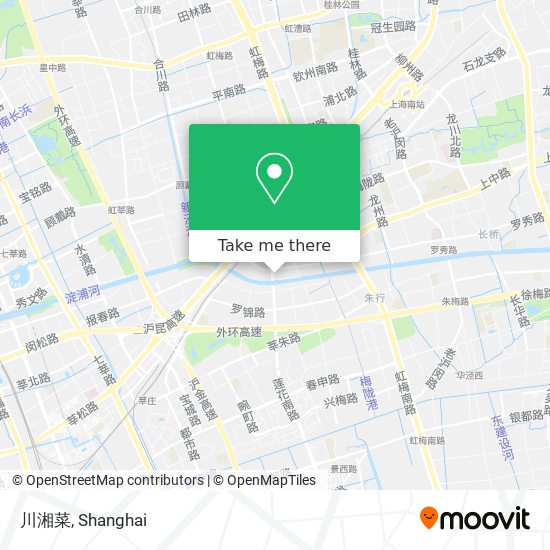 川湘菜 map