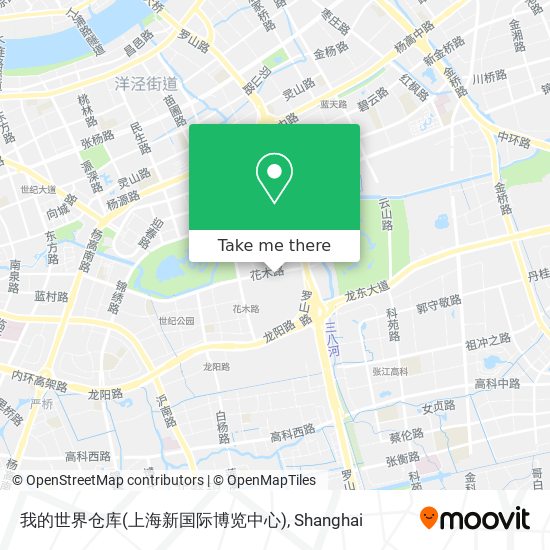 我的世界仓库(上海新国际博览中心) map