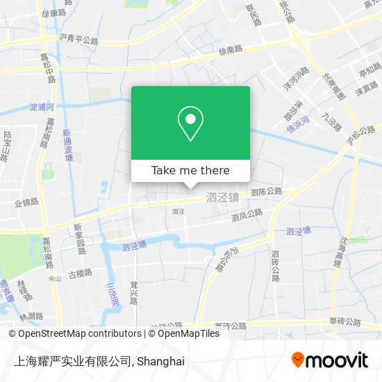 上海耀严实业有限公司 map