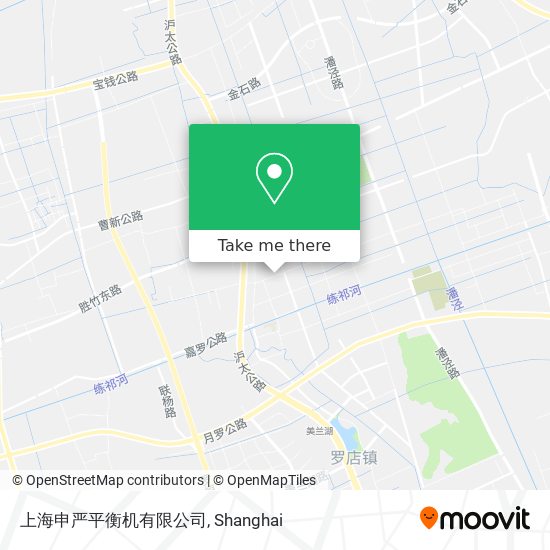 上海申严平衡机有限公司 map