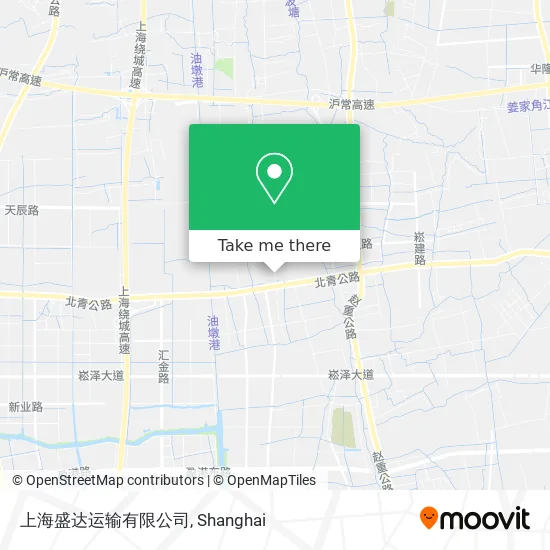 上海盛达运输有限公司 map