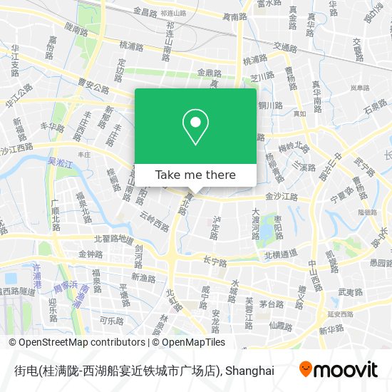 街电(桂满陇-西湖船宴近铁城市广场店) map