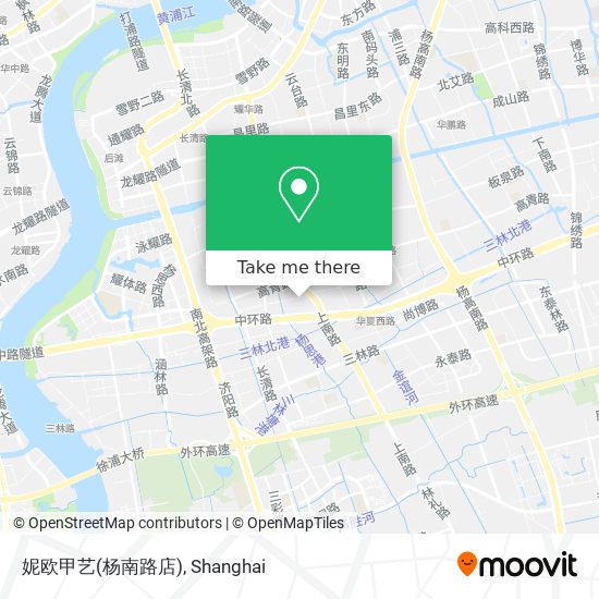妮欧甲艺(杨南路店) map