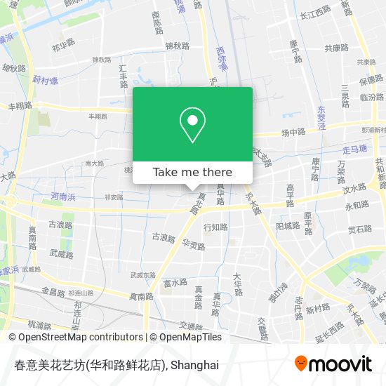 春意美花艺坊(华和路鲜花店) map