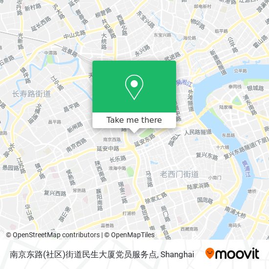 南京东路(社区)街道民生大厦党员服务点 map