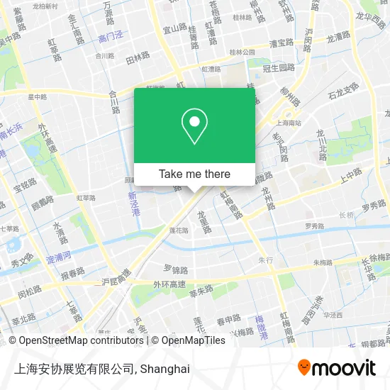 上海安协展览有限公司 map