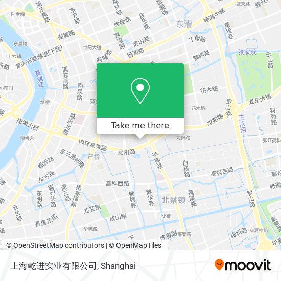 上海乾进实业有限公司 map