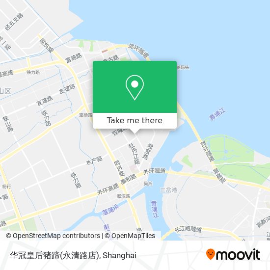 华冠皇后猪蹄(永清路店) map