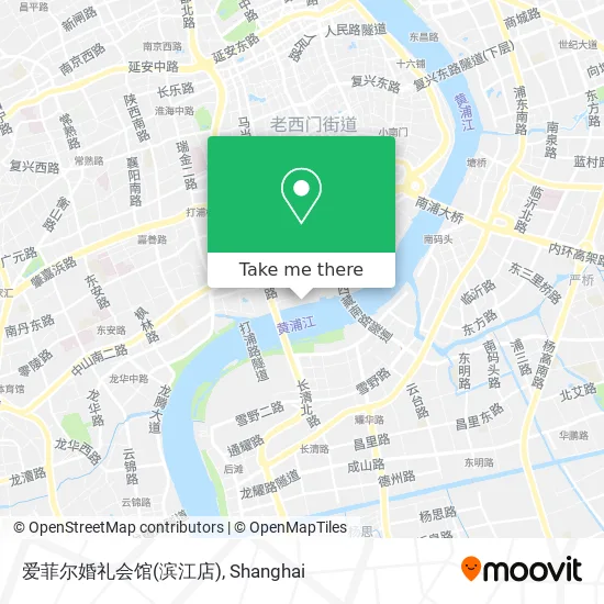 爱菲尔婚礼会馆(滨江店) map