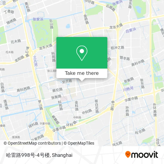 哈雷路998号-4号楼 map