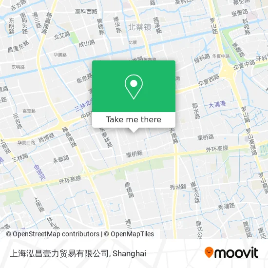 上海泓昌壹力贸易有限公司 map
