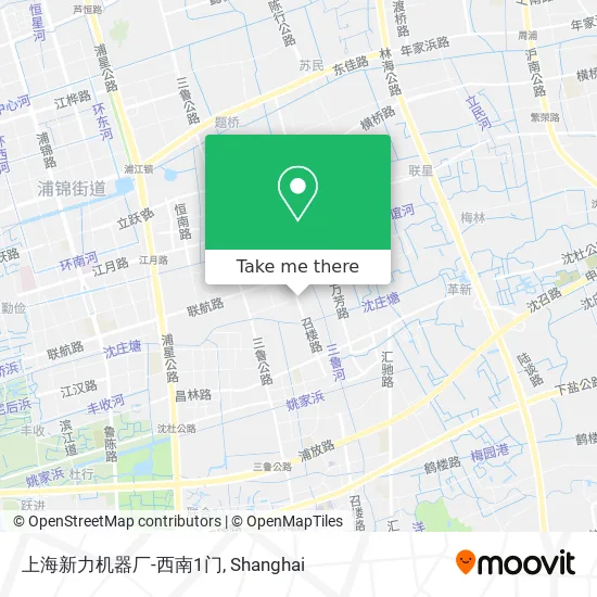 上海新力机器厂-西南1门 map