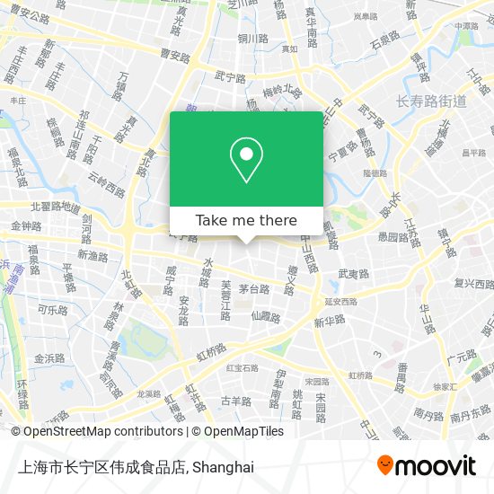 上海市长宁区伟成食品店 map