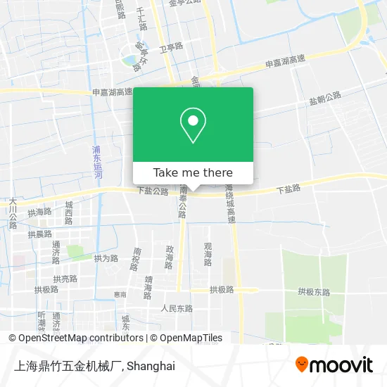 上海鼎竹五金机械厂 map