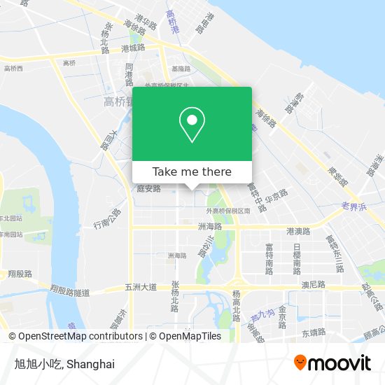 旭旭小吃 map