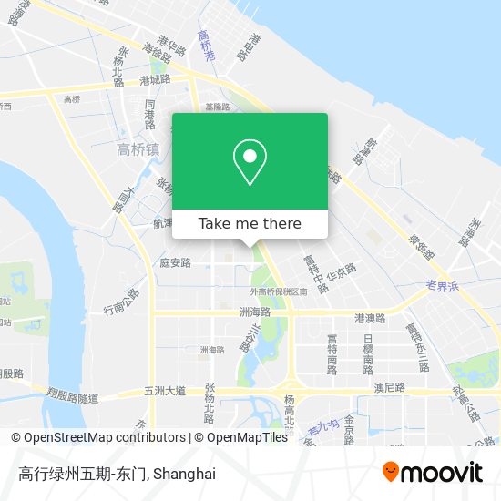 高行绿州五期-东门 map
